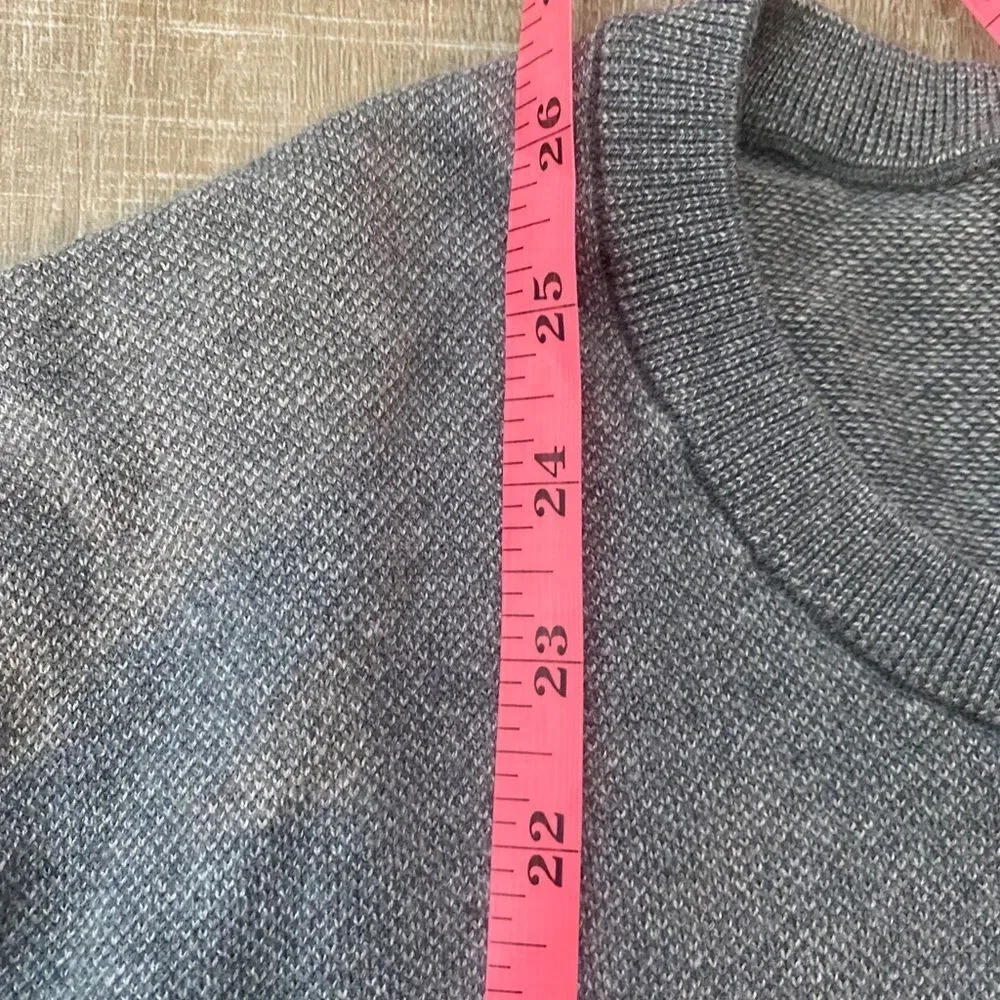 Banana Republic Men’s Cashmere Silk Blend Knit Sweater XL Colorblock Preppy Crew